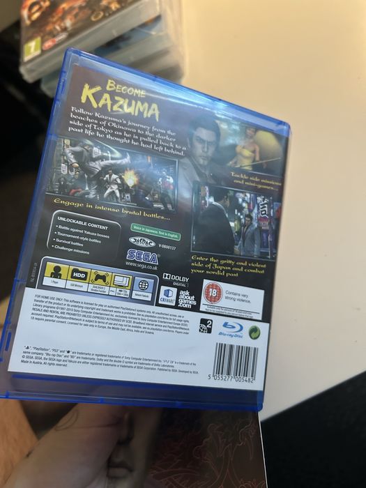 Yakuza 3 ps3 Komplet