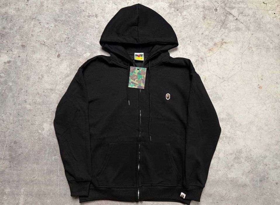 В наявності | Зіп худі Bape One Point Зип худи