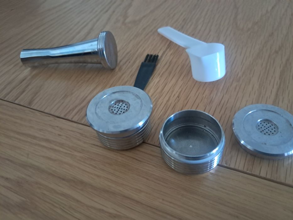 2 Cápsulas de café inox recarregáveis para máquina delta