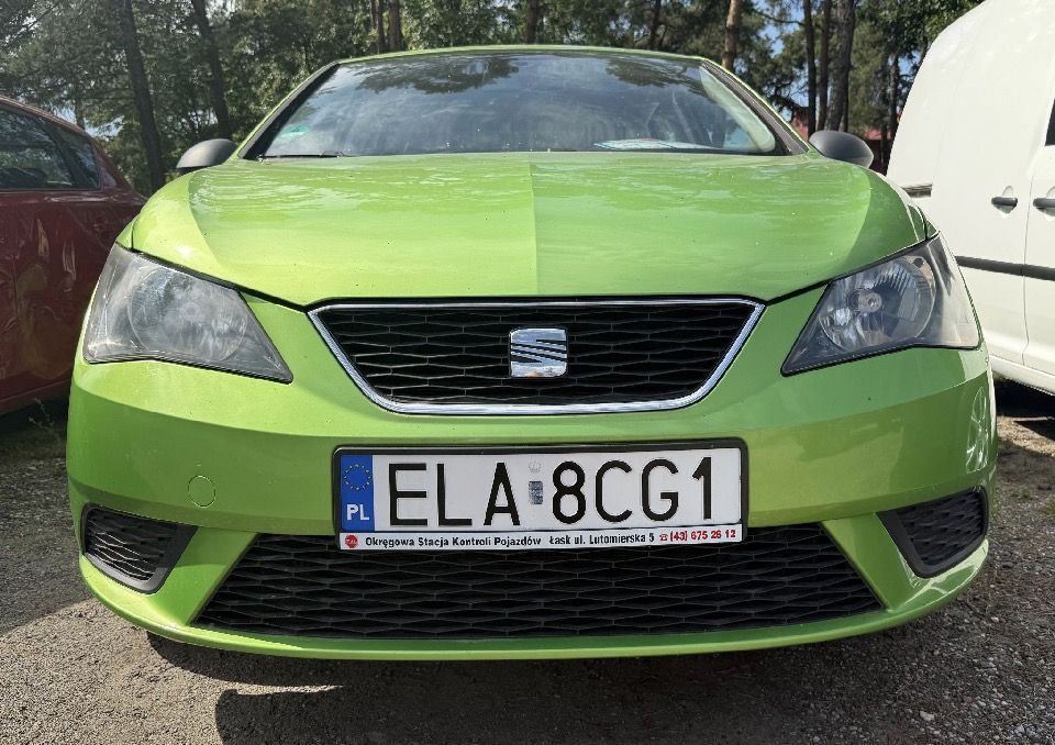 Seat Ibiza SEAT IBIZA 1.2 Benzyna Zarejestrowany  w Polsce| 2012 | 157 tys. km |l