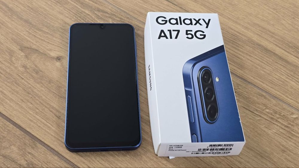 Samsung Galaxy A17 5G 4/128GB niebieski, gwarancja