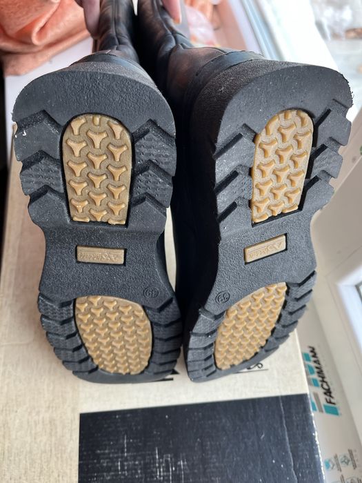 Сапоги кожаные женские