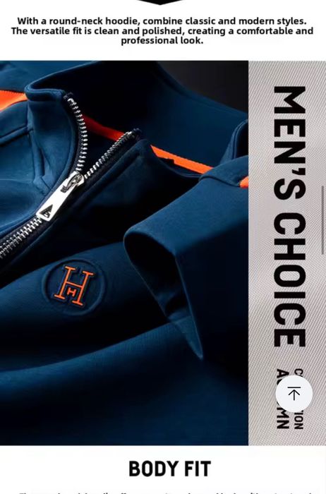 Стильний чоловічий костюм в стилі Гермес