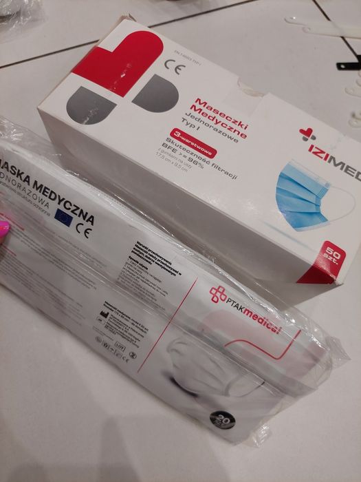 Maski jednorazowe