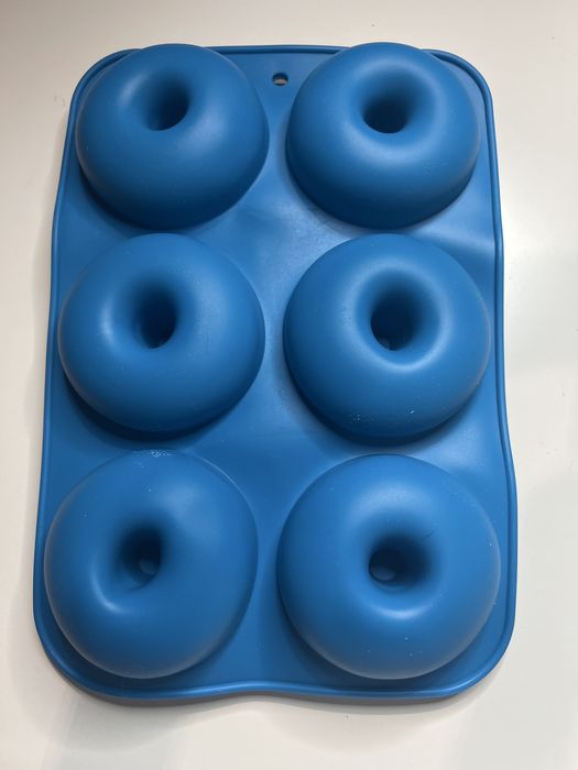 Forma silikonowa donut 6szt na donuty pączki oponki