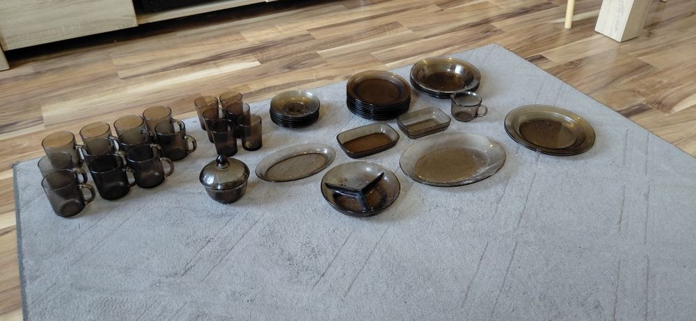 Zestaw porcelana Duralex 48 elementów, jak ikea jysk