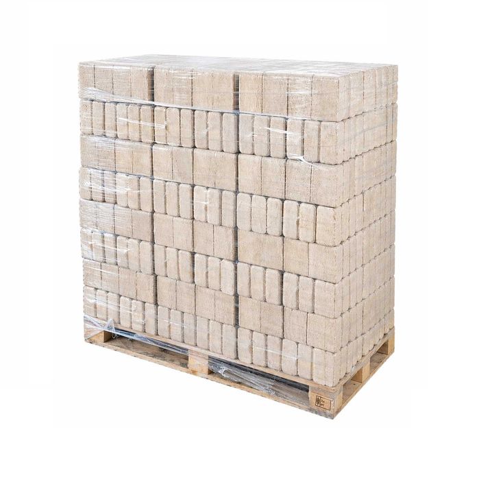 Brykiet Drzewny RUF Liściasty Brzoza-Olsza, Paleta 960kg, Opał