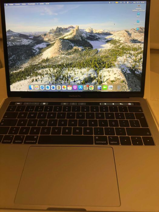 MacBook Pro 13 - Touch bar -  Como NOVO - COM CAIXA