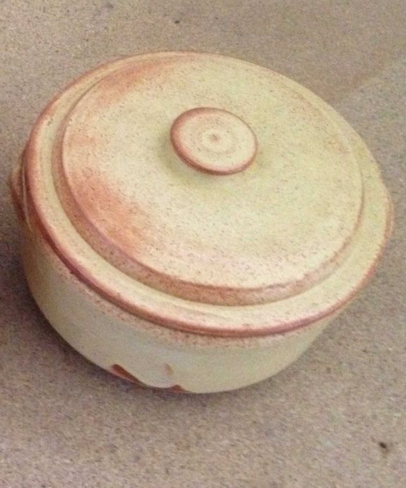 Beige Handmade Ceramic Pot436854797894963201