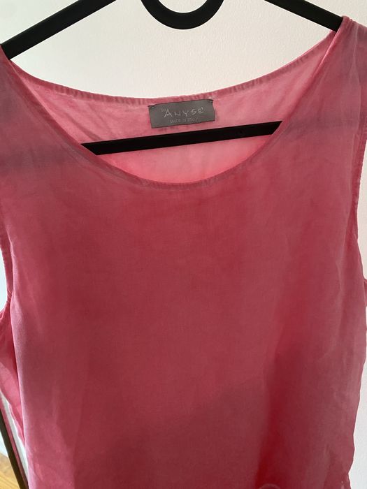 Vestido rosa para mulher