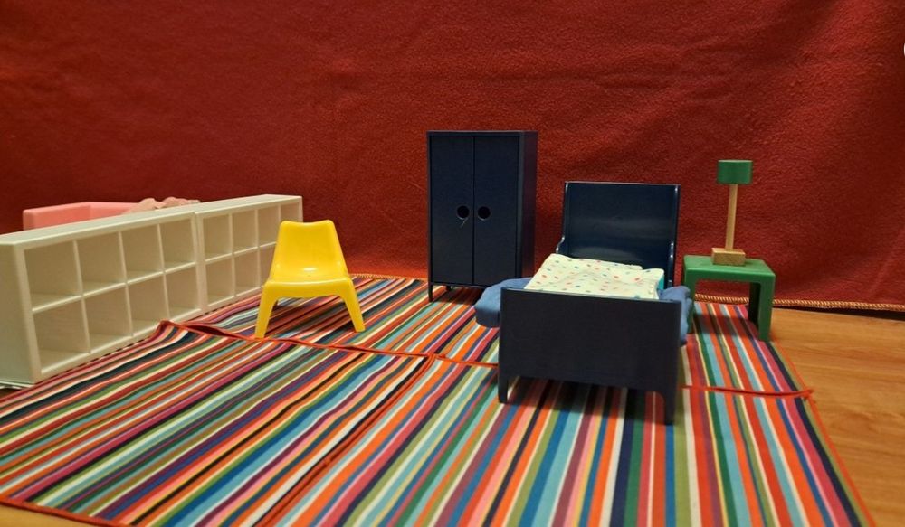 Brinquedo - Mobília para casa de bonecas