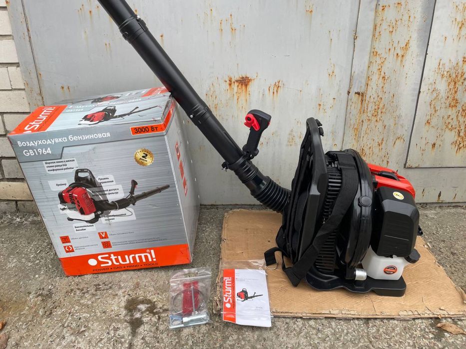 Повітродувка бензинова Sturm GB1964 3000 Вт пилосос для листя