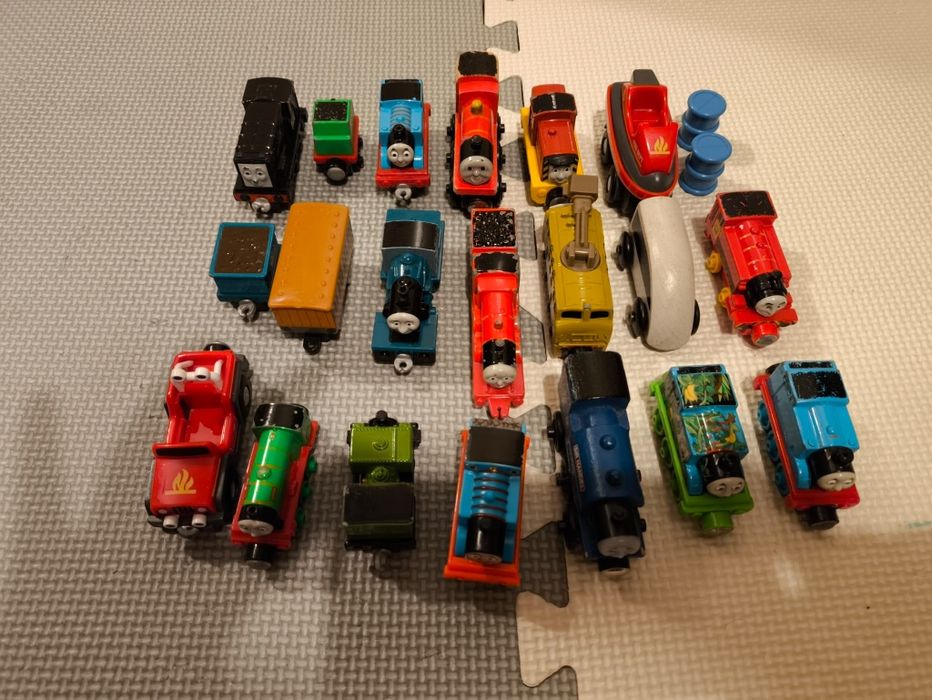 OGROMNY Zestaw Tomek i Przyjaciele | Kolekcja Metalowych Lokomotyw | K
