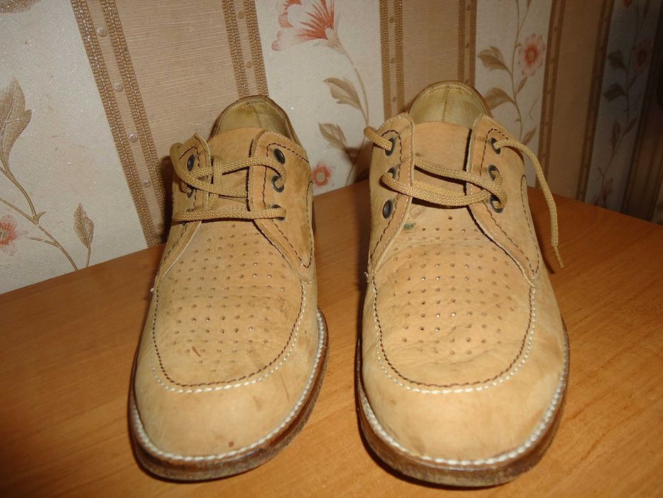 Замшевые туфли, размер 40(26)