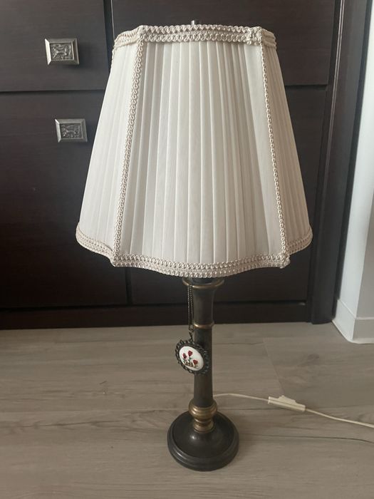Stylowa lampa stojąca gabinetowa , retro