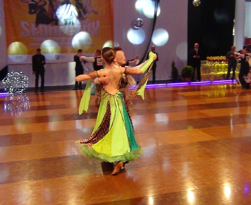 Sukienka do tańca towarzyskiego ST Standard - Rozmiar XS/S