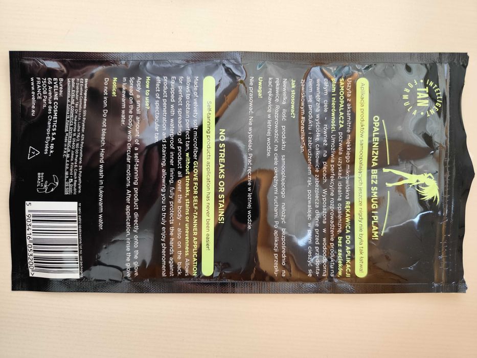 Rękawica do samoopalacza eveline