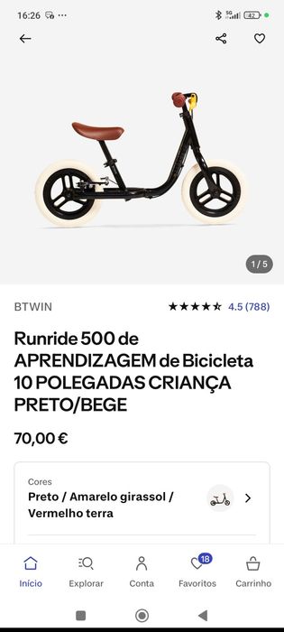 Bicicleta criança