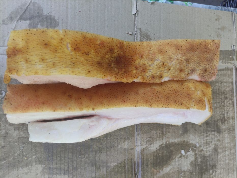 Продам сало, гарно вижарене. З домашніх свиней.