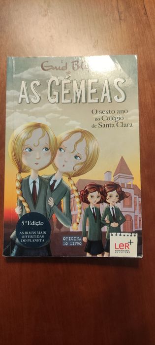 Livro as gémeas o sexto ano - Enid blyton