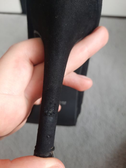 Botki z odkrytymi palcami