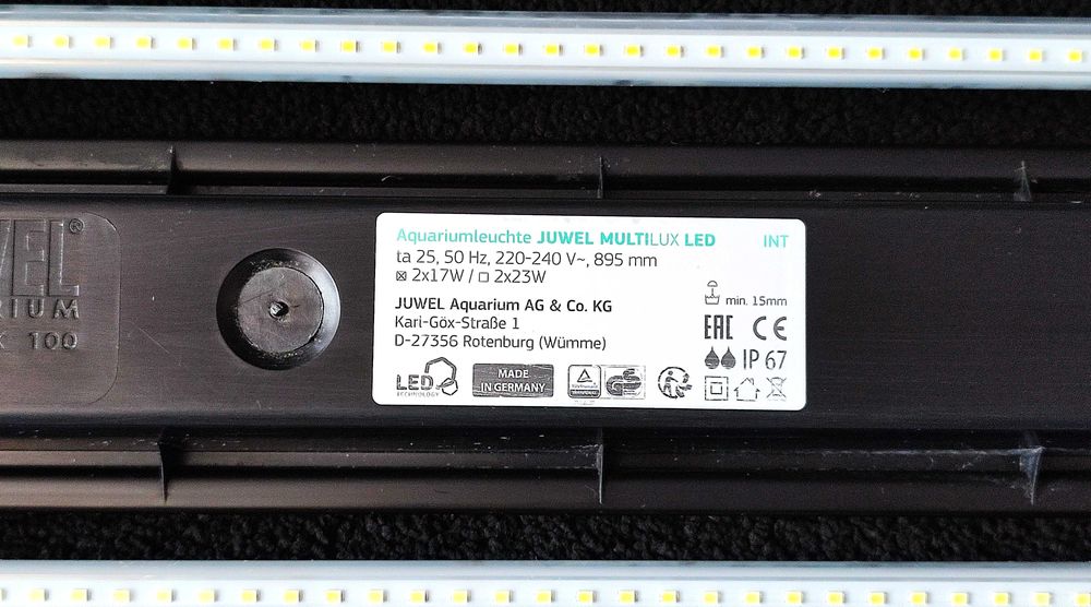 Belka oświetleniowa 100cm 2x17W Juwel MultiLux LED