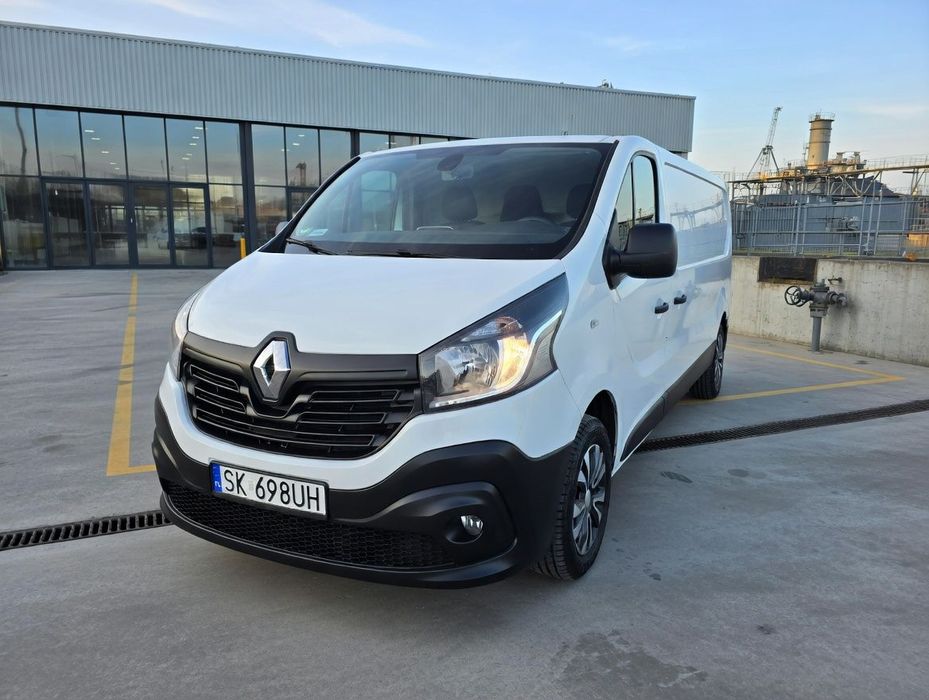 Renault TRAFIC  LONG Slon polska II WŁ, 3 osobowy, tempomat, klima FV 23%