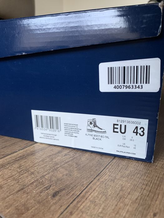 Buty Polo Ralph Lauren Alpine Boot 43 / 28,5 cm