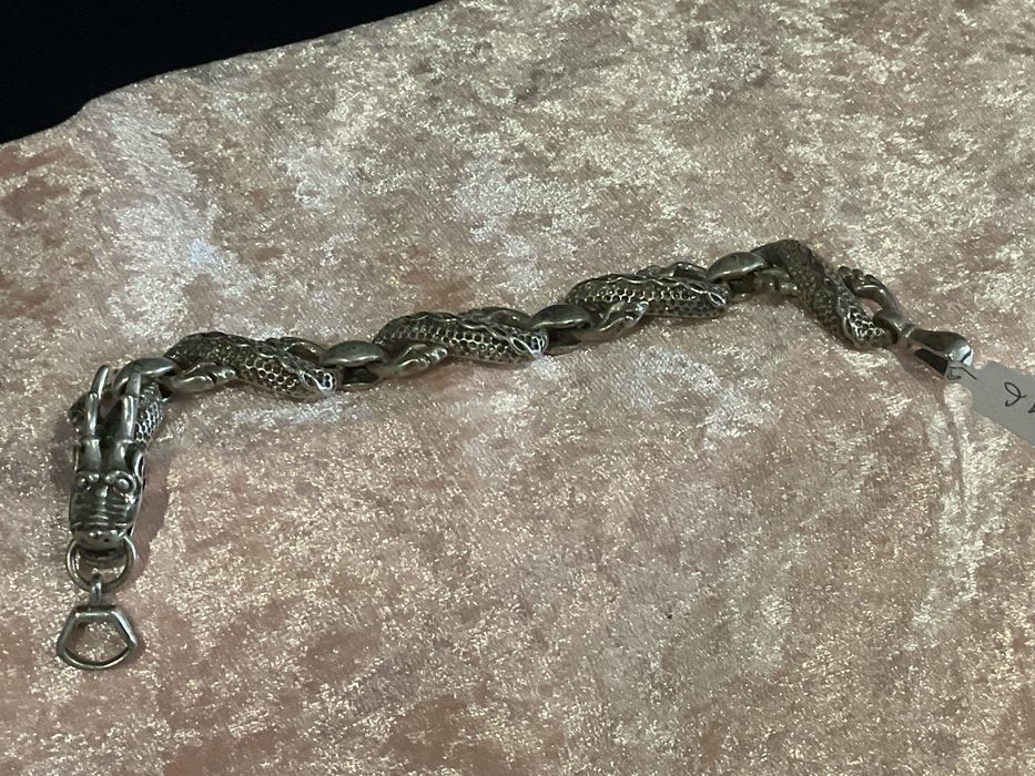 Pulseira dragão em prata 925.  Anúncios abaixo