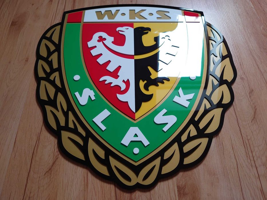 Śląsk Wrocław na ścianę do domu prezent na święta dla chłopaka męża