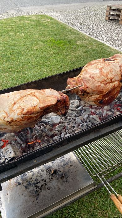 Pernil no Espeto