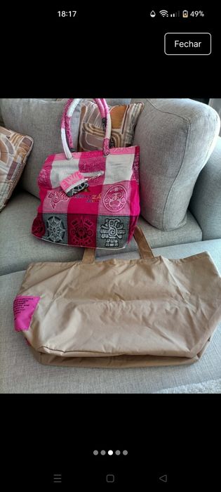 Dois sacos tote bag novos