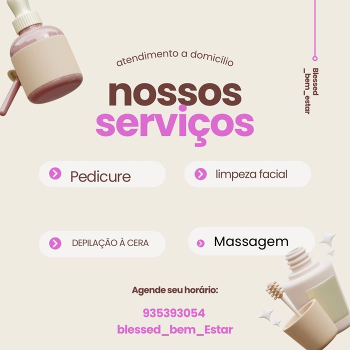 Massagem e depilação