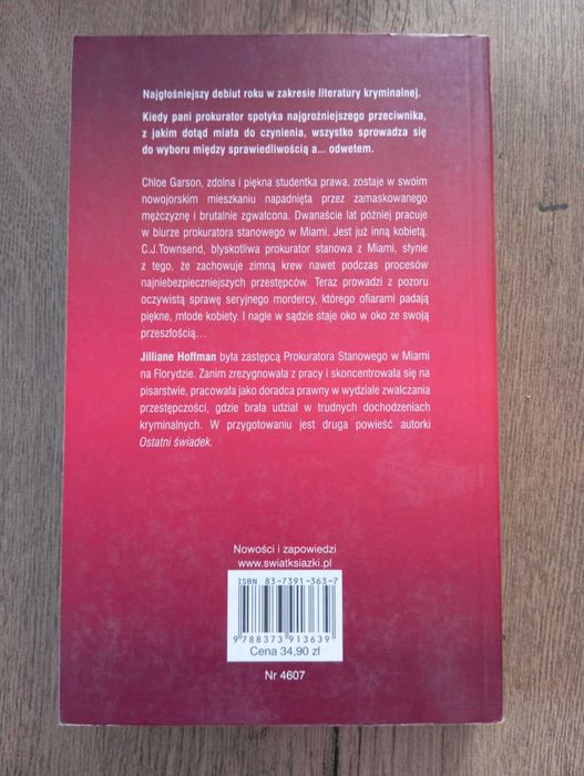 Odwet - Jilliane Hoffman