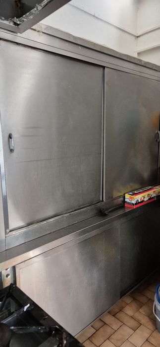 3 Bancadas de cozinha industrial Inox