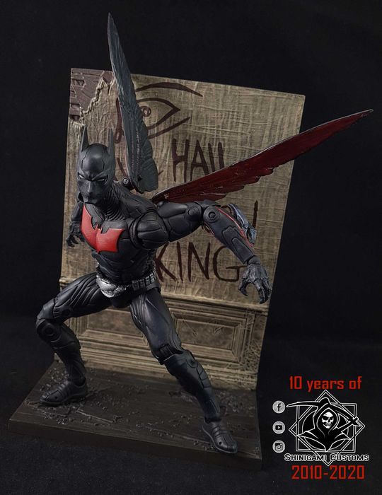 Batman Beyond figurka Shinigami Customs unikat dc marvel custom spiderman xmen legends select mcfarlane toys