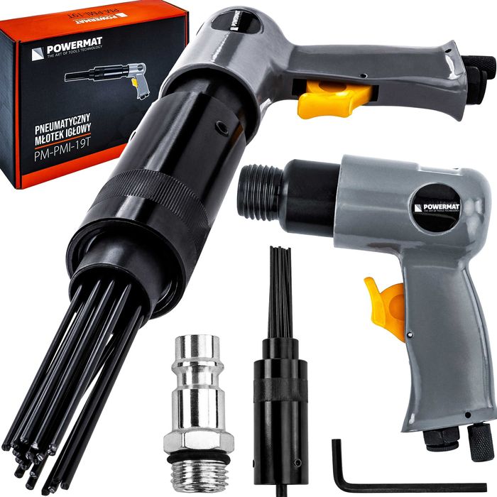 młotek pneumatyczny 19 igieł 4500/min PM-PMI-19T