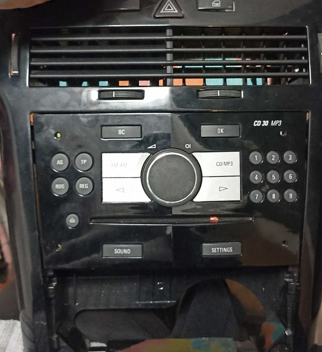 Consola central e Comutador sofagem Opel Astra H