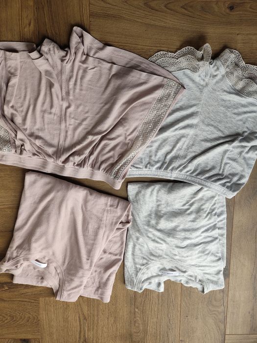 Reserved zestaw piżam prążkowanych S/M