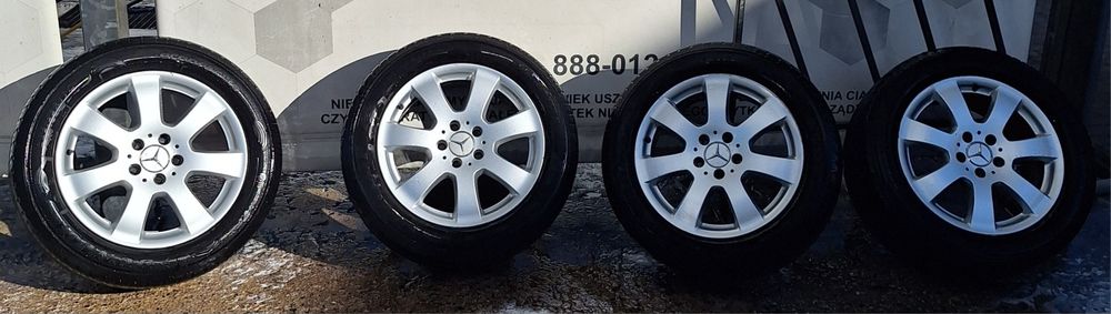 Felgi Aluminiowe + Opony Mercedes '17