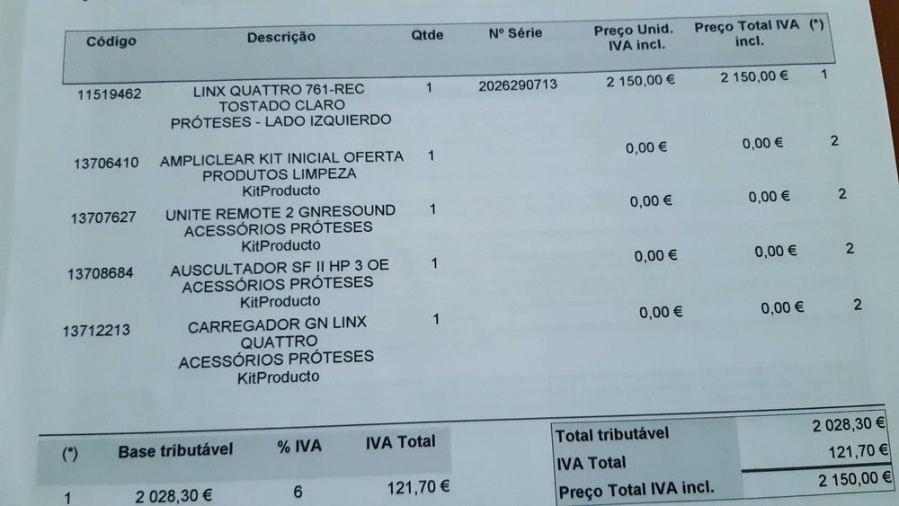 Prótese Auditiva