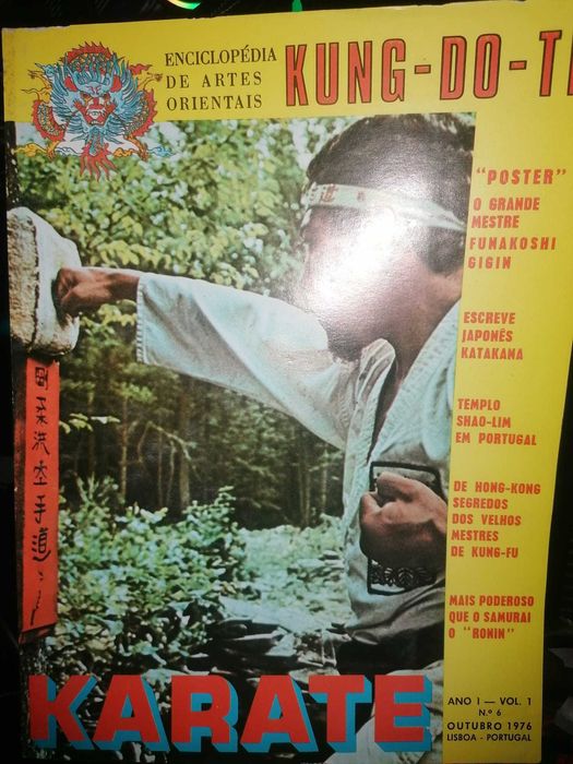 Cursos de Artes Marciais de 1976 (Primeiras edições) Raro!