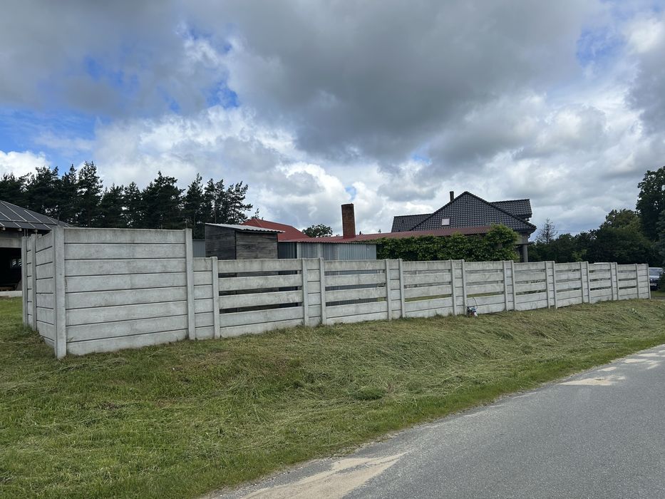 Płot betonowy 30mb
