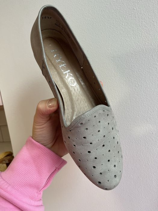 Mokasyny ,balerinki azjrowe Rylko