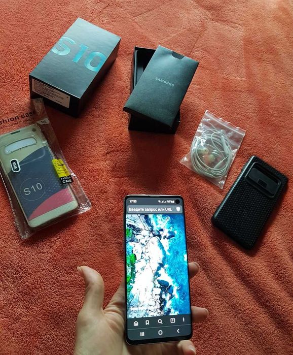 SM-G973F/DS. Samsung galaxy s10 8/128 duos, 2-sim +  ПОДАРОК