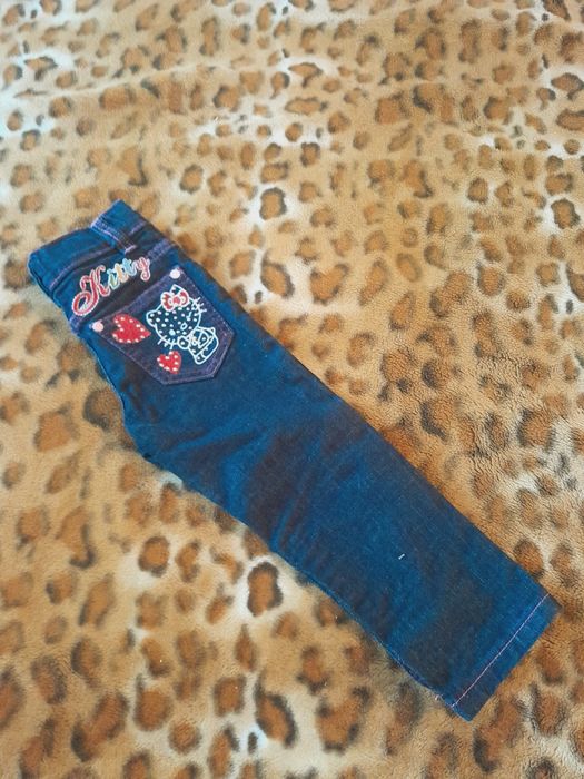 Продам джинси Hello kitty на дівчинку