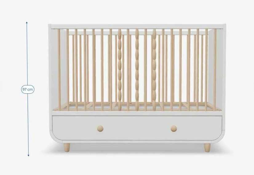 Berço bebé c/gv, branco