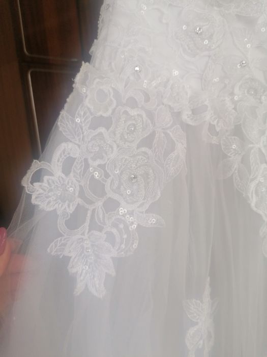 Классное свадебное платье