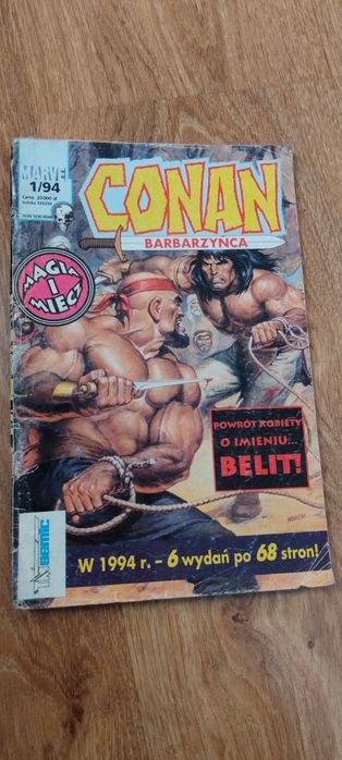 Komiks Conan Barbarzyńca 1/94