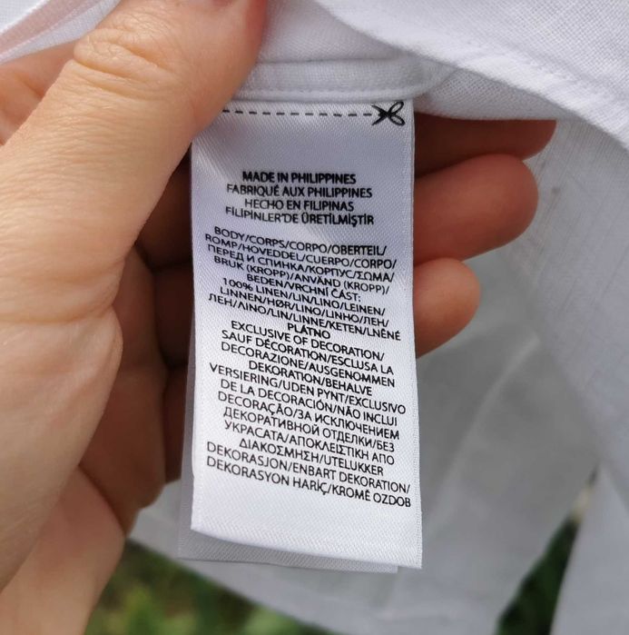 Блузка з льону сорочка футболка Polo Ralph Lauren Оригінал M